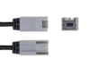 USB Adapter universal Mini-USB grau>USB-A lose