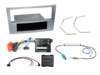 1-DIN Kit mit Fach Opel matt-chrom CAN Bus LFB/Antenne