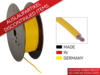 Stromkabel FLY 4,00 mm² gelb Spule 100 m