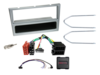 1-DIN Kit mit Fach Opel matt-chrom LFB analog/Antenne