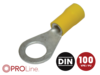 Ringkabelschuh 4,0mm²-6,0mm²/8,4mm gelb EE 100 Stück