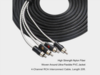 Recoil Premium OFC Cinch Kabel 4 Kanal 600cm
