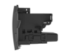 1-DIN Radioblende mit Fach Toyota Corolla 2009-2013 schwarz