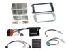 2-DIN Kit Ford diverse Fahrzeuge silber LFB/CAN Bus/Antenne
