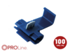 Abzweigverbinder 1,0mm²-2,5mm² blau OT 100 Stück