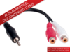 Klinkenstecker 3,5mm > Cinchbuchse