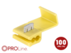 Abzweigverbinder 4,0mm²-6,0mm² gelb OT 100 Stück