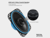 Lautsprecher Coaxial Recoil Echo 2-Wege 4x6 Zoll/25W RMS