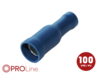 Rundsteckhülse 1,5mm²-2,5mm²/3,9mm blau>rot ST 100 Stück
