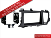 2-DIN Radioblende Kia Optima(TF) 03/2012-10/2013 schwarz