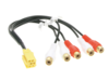 Vorverstärkeradapter  Mini ISO > Cinch lose
