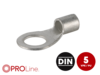 Ringkabelschuh 16mm²/10,5mm M10 unisoliert 5 Stück