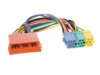 Mini ISO Adapterkabel 20Pin schwarz>blau/grün/gelb lose