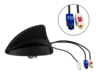 Dachantenne AM/FM GNSS(GPS/GLONASS) Shark II