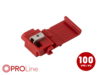 Abzweigverbinder 0,5mm²-1,0mm² rot DT 100 Stück