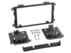 2-DIN Radioblende GM/Isuzu/Honda/Suzuki/Toyota schwarz