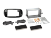 2-DIN Radioblende Fiat 500 10/2007-07/2015 schwarz matt