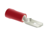 Flachstecker 0,5mm²-1,0mm²/4,8mm rot 100 Stück