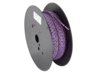 Lautsprecherkabel verdrillt 2x1.50mm² violett/v-schwarz 100m