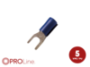 Gabelkabelschuh 1,5mm²-2,5mm²/4,4mm blau ST 5 Stück