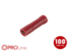 Flachsteckhülse(f) 0,5mm²-1,5mm²/2,8mm rot STVI 100 Stück