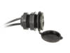 USB/AUX Einbaubuchse USB-A/Klinke spritzwassergeschützt
