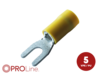 Gabelkabelschuh 4,0mm²-6,0mm²/4.4mm gelb ST 5 Stück