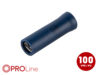 Flachsteckhülse(f) 1,5mm²-2,5mm²/2,8mm blau STVI 100 Stück