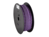 Lautsprecherkabel verdrillt 2x2.50mm² violett/v-schwarz 100m