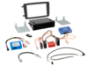 2-DIN Kit mit Fach C-Klasse/CLK-Klasse LFB/Antenne/Amp D2B