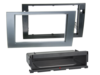 2-DIN Radioblende INBAY® Audi A4(8E)/Seat Exeo anthrazit