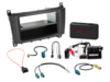 2-DIN Kit mit Fach Mercedes C-Klasse 2004-2008 LFB/Amp