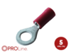 Ringkabelschuh 0,5mm²-1,5mm²/5,3mm red ST 5 Stück