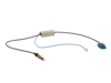 Antennenadapter Fakra(m)(doppelt)>DIN(m) 8,5V LEONI lose