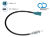 Antennenadapter Fakra Z(f)>DIN(m) 30cm ATTB