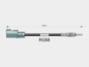Antennenadapter Fakra Z(f)>DIN(m) 30cm ATTB