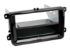 2-DIN Radioblende INBAY® Seat/Skoda/VW Klavierlack schwarz
