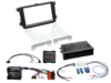 2-DIN Kit mit Fach Seat/Skoda/VW Fahrzeuge LFB/Antenne