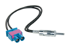 Antennenadapter Fakra(m)(doppel)>DIN(m) lose