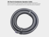Recoil 18-AWG OFC Lautsprecherkabel 9-Adrig,  6m