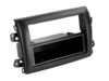 2-DIN Radioblende mit Fach Citroen/Fiat/Opel schwarz