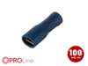 Flachsteckhülse(f) 1,5mm²-2,5mm²/4,8mm blau STVI 100 Stück
