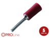 Stiftkabelschuh 0,5mm²-1,5mm²/12mm rot EE 5 Stück
