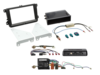 2-DIN Kit mit Fach Skoda/VW schwarz 52Pin i-dapter