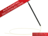 Antennenstab Teleskopantenne AM/FM Motorantenne 79cm schwarz