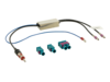 2-DIN Kit mit Fach Skoda Octavia/Yeti 52Pin i-dapter/Antenne