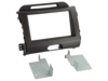 2-DIN Radioblende Kia Sportage 2010-2016 dunkelgrau
