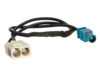 Antennenadapter Fakra(m)>Fakra B(f)(doppel) lose
