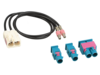Antennenadapter Fakra(m)(Set)>Fakra B(f)(doppel) lose