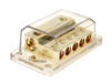 Verteilerblock (gold) 2 x 35-50 mm²  / 5 x 20 mm²